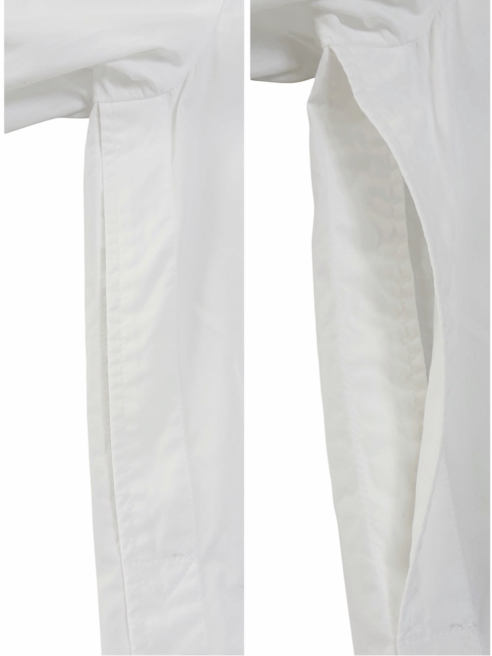 Isabel Marant | Popover White Long Sleeve Cotton Crochet Trim Shirt Dress - Picture 9 of 15